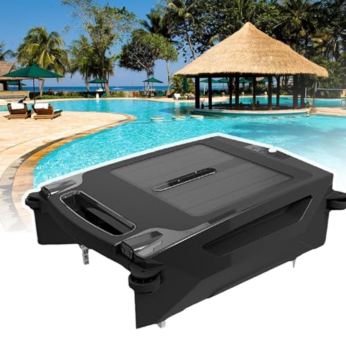 Poolreinigungsroboter mit Solar- und wiederaufladbarem Dualmodus, kabelloser Roboter-Poolreiniger, Pool-Skimmerkorb, automatischer Pool-Staubsauger mit automatischer Flucht und automatischer Wende Poolreinigungsroboter mit Solar- und wiederaufladbarem Dualmodus, kabelloser Roboter-Poolreiniger, Pool-Skimmerkorb, automatischer Pool-Staubsauger mit automatischer Flucht und automatischer Wende von JXYQ