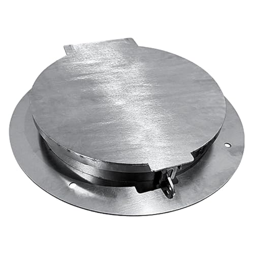 JXYQZD Edelstahl-Schachtabdeckungen Mit Schloss, Runder Inspektionsdeckel Für Klärgruben, Anschraubbarer Klärgrubendeckel Mit Scharnier, Für Einfahrten Und Höfe(80cm/32 in) von JXYQZD