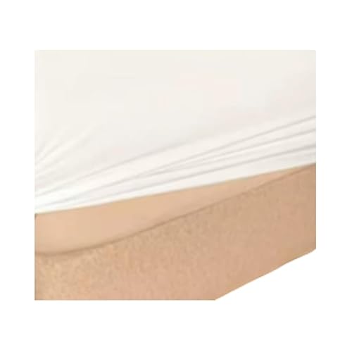 Spannbettlaken Grau - Öko Tex Bettbezug, Mikrofaserlaken Bettlaken Anthrazit 25cm Tiefe Taschen, (weiß,90 * 200) von JXpxbao