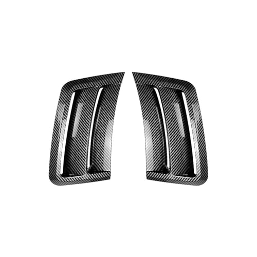 Frontstoßstange Spoiler Für Benz Für C-Klasse Für W204 Für S204 Vor-Facelift Für C63 Für AMG Seitenwindblatt-Frontluftauslass-Modifikation Auto Frontlippe Lippen Flügel Exterieur Zubehör(Carbon Fiber von JYCNVKTP