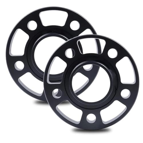 JYCNVKTP Auto Distanzscheiben 10/12/15/20mm Auto Rad Spacer Adapter PCD 5x112 CB 66,5mm 5-Lug Anzug Universal 2 Teile/Satz Aluminium 6061-T6 Radnaben Felgenabstand(20mm) von JYCNVKTP