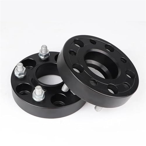 JYCNVKTP Auto Distanzscheiben Für Tesla Für Modell 3 Für Modell Y M14x1.5 Rad Spacer Flansch 2 Stück 18-50mm PCD 5x114,3 CB 64,1mm Adapter Anzug Radnaben Felgenabstand(25MM) von JYCNVKTP