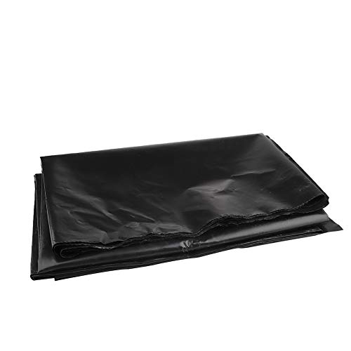 JYCRA HDPE Teichfolie 3m x 3m schwarz Teichfolie für Fischteiche, Bachläufe, Brunnen und Wassergärten von JYCRA