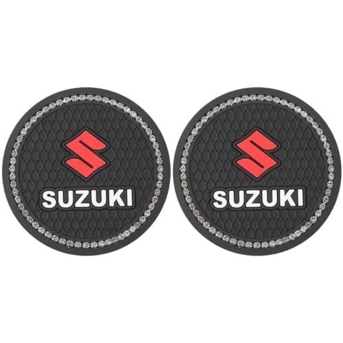 JYHBAQWN 2 Stück Auto Untersetzer für Suzuki Swift VI 2020-,Auto-Getränkehalter Getränkehalter Untersetzer für Auto Anti-Rutsch Untersetzer Auto Getränkehalter Einsatz von JYHBAQWN