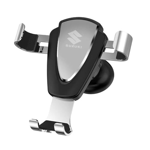 JYHBAQWN Auto Handyhalter für Suzuki X5 Vitara Tianyu SX4 Einstellbar KFZ Handy Halterung Smartphone Halter Kfz-Zubehör,normal-Silber von JYHBAQWN