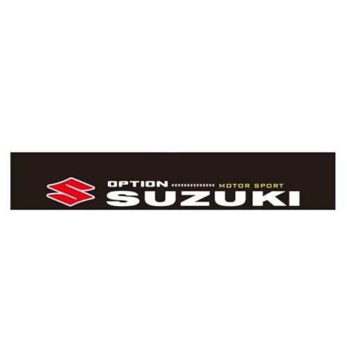 JYHBAQWN Car Front Rear Windshield Sticker,für Suzuki Jimny 2012-2024 Blockieren Sie UV-Strahlen Decoration Sticker Windshield Car Sticker,E von JYHBAQWN