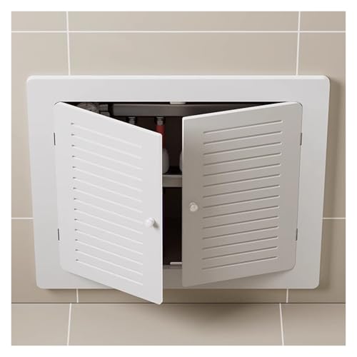Revisionsklappe Trockenbau Robuste PVC-Revisionsklappe Für Trockenbauwände, Revisionstür Mit Lüftungsöffnungen, Einfach Zu Montieren Öffnungsklappe Sondergrößen(25x26in/635x660mm) von JYHHCYS