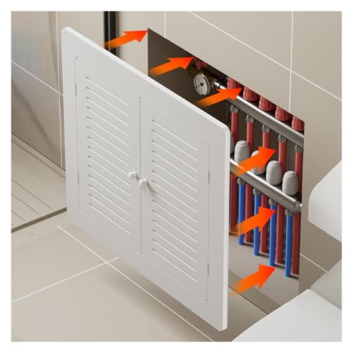 Revisionsklappe Trockenbau Unterputz-Dachboden-Revisionsklappe, Eingebaute Universal-Wand-Revisionsklappe Mit Griff, Wandloch-Abdeckplatte Einfache Installation(80x50cm/31x20in) von JYHHCYS