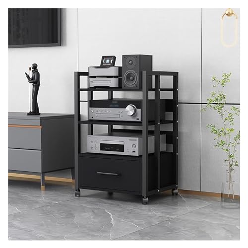 audio rack hifi regal Metall-Audiokomponenten-Rack-Turm Media Stereo Stand Equipment Shelf For Home Office Bedroom, Freistehendes Hochbelastbares Audio Component Stand Regal ( Color : Style2 , Size : audio rack hifi regal Metall-Audiokomponenten-Rack-Turm Media Stereo Stand Equipment Shelf For Home Office Bedroom, Freistehendes Hochbelastbares Audio Component Stand Regal ( Color : Style2 , Size : von JYHHCYS