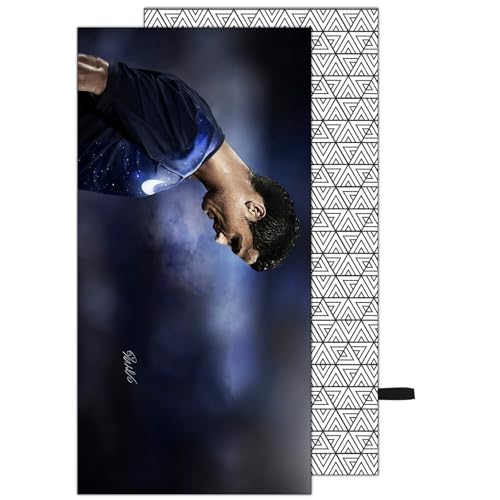 JYHTK Strandtuch - Extra großes 75 x 160cm Mikrofaser Handtuch für Fußballfans, Schnell Trocknendes, Sandfreie, Leichtes, Perfekt für Sport Strand Schwimmen von JYHTK