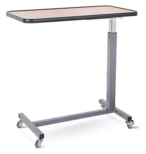 Bedside Desk Cshaped Base Laptop Desk Home Office Laptop Table Mobile Care Table Pneumatic Lift Bedside Table Lazy Computer Table Bed Elderly Patient Bed Table Medical Table, Szpxxx, Schwarz, b, JYL von JYLSSKUK