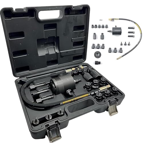 Diesel Injector Puller Extractor Adapter Slide Hammer Pro Tool Kit, Injector Puller Removal Set Injector Seal Installer Service Tool Kit (Deutsche Übersetzung), JYLSSKUK von JYLSSKUK