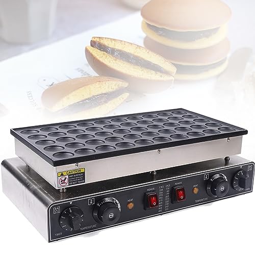 Dutch Pancake Baker Maker, Mini Pancake Baker Gas 50 Löcher Sandwich Kuchen Kommerzielle Biscuit Dutch Poffertjes Grills Waffelmacher, JYLSSKUK von JYLSSKUK