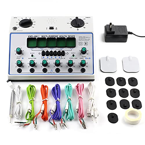 Elektronischer Akupunkturapparat, Ems Elektroakupunktur Muskelstimulator mit 6 Ausgangskanälen Niederfrequenzpuls zur Entspannung Der Muskeln und Physiotherapie, Gwyyeuk, JYLSSKUK Elektronischer Akupunkturapparat, Ems Elektroakupunktur Muskelstimulator mit 6 Ausgangskanälen Niederfrequenzpuls zur Entspannung Der Muskeln und Physiotherapie, Gwyyeuk, JYLSSKUK von JYLSSKUK