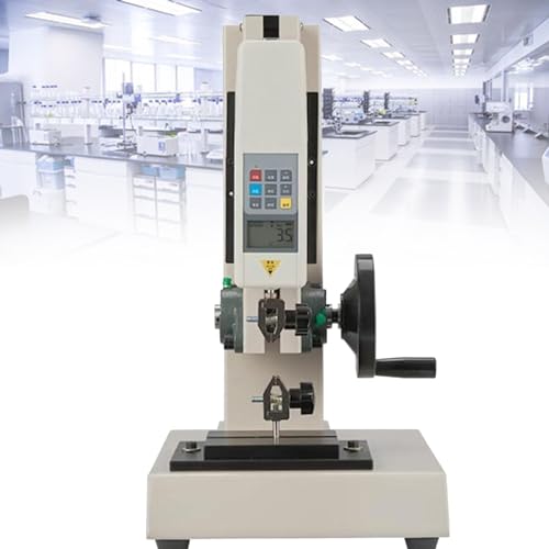 Manueller Horizontaler Digitaler Push-Pull-Meter Zugkrafttester, Radgetriebener Manueller Push-Pull-Prüfstand, Prüfstand und Digitaler Kraftmesser, 500N, JYLSSKUK von JYLSSKUK