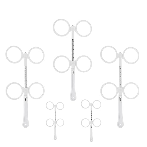 Optische Flipper-Optometrie Flips-Linse, Optische Flipper-Kunststoff-Optometrie, Flip-Trial-Objektiv Ophthalmic Test Tool, Senden Sie Eine Vision Card, 5Pcs 0.50D, 1.00D, 1.50D, 2.00D, 2.50D, Amblyop von JYLSSKUK