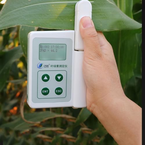 Pflanzennährstofftester-Chlorophyll Meter, Blatttemperaturmesser, Perfekt für Agrarexperten, Gärtner und Pflanzenforscher, JYLSSKUK von JYLSSKUK