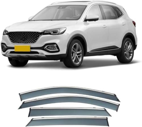 Pysyansu Auto-Windabweiser für Mg Hs 2018-2024. Front Rear Side Window Visor Rain, Door Windows Guard Cover, JYLSSKUK Pysyansu Auto-Windabweiser für Mg Hs 2018-2024. Front Rear Side Window Visor Rain, Door Windows Guard Cover, JYLSSKUK von JYLSSKUK