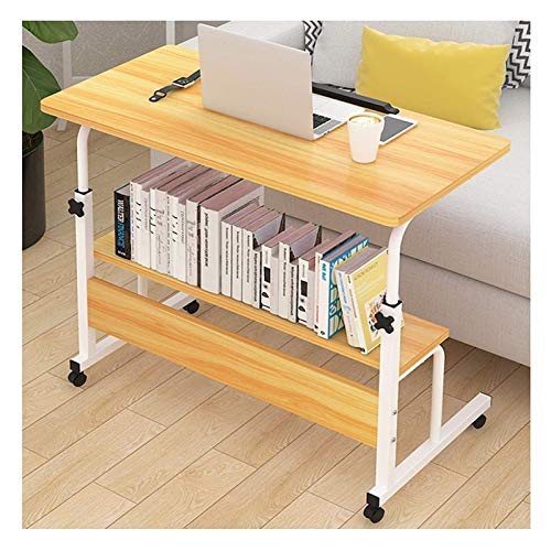 Tisch Räder Bedside Desk Cshaped Base Laptop Desk Home Office Einstellbarer Lap Table Laptop Computer Stand Bedside Table Tragbarer Beistelltisch für Bett Sofa Tragbarer Computer Des, Eiche, Drei La Tisch Räder Bedside Desk Cshaped Base Laptop Desk Home Office Einstellbarer Lap Table Laptop Computer Stand Bedside Table Tragbarer Beistelltisch für Bett Sofa Tragbarer Computer Des, Eiche, Drei La von JYLSSKUK