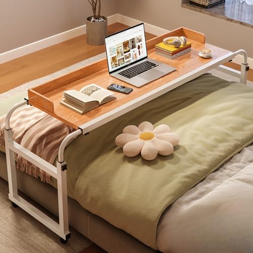 Tisch Räder Bett Schreibtisch über Dem Bett Tisch mit Rädern Tisch über Dem Bett Schreibtisch Schreibtisch Bett Tisch mit Rädern Computer Tisch für Bett Tisch mit Rädern, 3Black/Nobaffle, a, JYLSSKU von JYLSSKUK