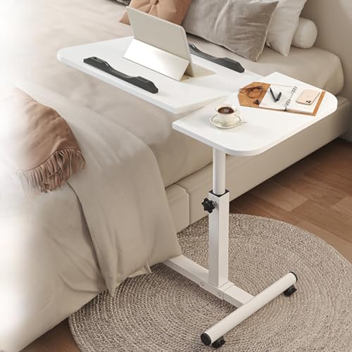 Tisch Räder Bett Schreibtisch über Dem Bett Tisch mit Rädern Tisch über Dem Bett Schreibtisch Schreibtisch Bett Tisch mit Rädern Computer Tisch für Bett Tisch mit Rädern, Schwarz, ein, JYLSSKUK, we von JYLSSKUK