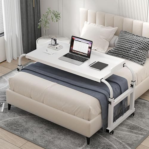 Tisch Räder Verstellbar über Bett Tisch Rollender Computer Schreibtisch, Holz Behinderte Tisch Zum Essen, über Rollstuhltisch mit Rädern, Tisch, Weiß, ein, JYLSSKUK, weiß, a ist Tisch Räder Verstellbar über Bett Tisch Rollender Computer Schreibtisch, Holz Behinderte Tisch Zum Essen, über Rollstuhltisch mit Rädern, Tisch, Weiß, ein, JYLSSKUK, weiß, a ist von JYLSSKUK