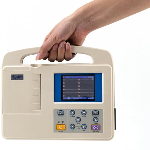Tragbares Ekg, Standard 12 Führt Lcd-Touchscreen-Digitalgerät 6-Kanal-Elektrokardiograph mit Software, JYLSSKUK Tragbares Ekg, Standard 12 Führt Lcd-Touchscreen-Digitalgerät 6-Kanal-Elektrokardiograph mit Software, JYLSSKUK von JYLSSKUK