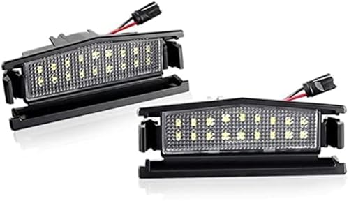 Yurefax 2Pcs Light Nummernschild Lichter 6000K, für Mazda, 2 2016 Mx5 Miata 2016Up Weiß Light Auto Rückfahrschild Licht Nummer Platte Lampe Auto Nummer Platte Licht, JYLSSKUK Yurefax 2Pcs Light Nummernschild Lichter 6000K, für Mazda, 2 2016 Mx5 Miata 2016Up Weiß Light Auto Rückfahrschild Licht Nummer Platte Lampe Auto Nummer Platte Licht, JYLSSKUK von JYLSSKUK