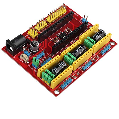 Jopto Multicolor Resin CNC Shield V4 Gravur Expansion Board Kit Controller für Arduino Engraver Machine Driver 3D Printer Jopto Multicolor Resin CNC Shield V4 Gravur Expansion Board Kit Controller für Arduino Engraver Machine Driver 3D Printer von Jopto