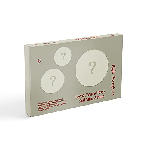 JYP Ent. DAY6 Even of Day - Right Through Me (2nd Mini Album) Album + Extra Photocards Set von JYP Ent.