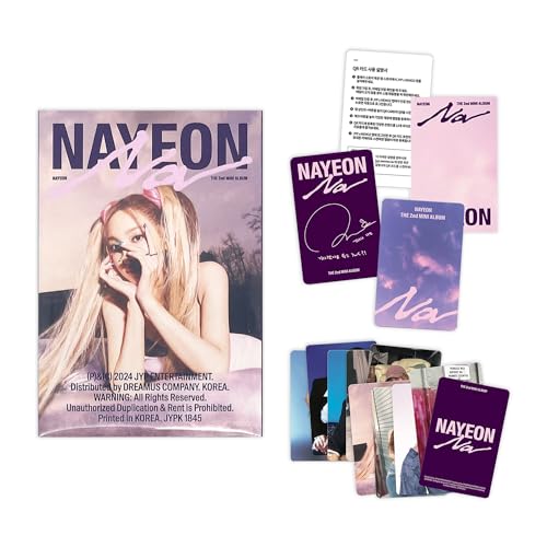 JYP Ent. - Nayeon 2nd Mini Album [NA] (Platform_Nemo Ver.) Album Case + Special Photocard + 9 Photocards + QR Card + Lyric Paper + Manual Card + 2 Extra Photocards von JYP Ent.