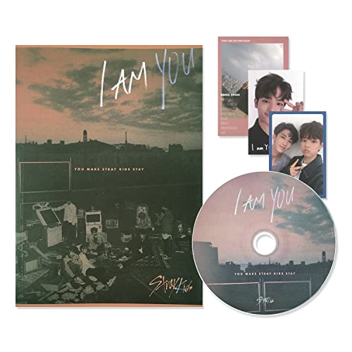 STRAY KIDS - 3rd Mini Album [I am YOU] (I AM Ver.) CD + Photobook + 3 QR Photocards + 2 Pin Button Badges von JYP Ent.