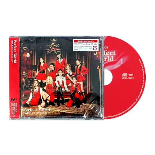 TWICE - Japanese Album [Perfect World] (Stanard Ver.) CD-R + Lyric Book + 1 Photo Card + 1 Hand Mirror + 5 Extra Photos von JYP Ent.