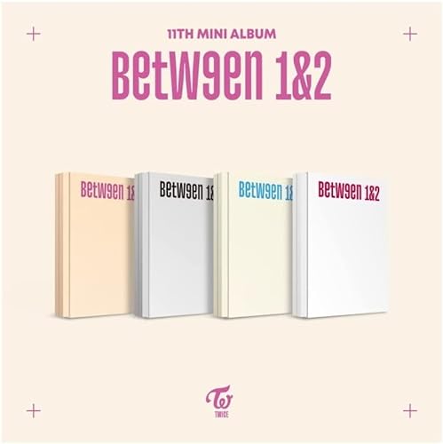 JYP Entertainment JYPK1452 TWICE - BETWEEN 1&2 11th Mini-Album+Pre-Order Benefit+Folded Poster (komplett ver.), 153 x 215 x 20,5 mm von JYP Entertainment