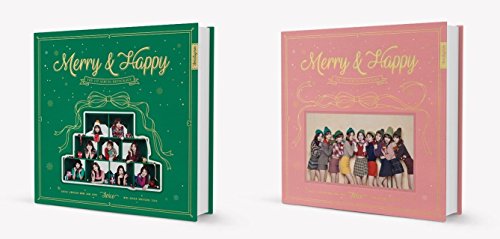 JYP Entertainment Twice - Merry & Happy [Merry + Happy ver. Set] 2 CD+Photobook+Photocard+Sticker von JYP Entertainment