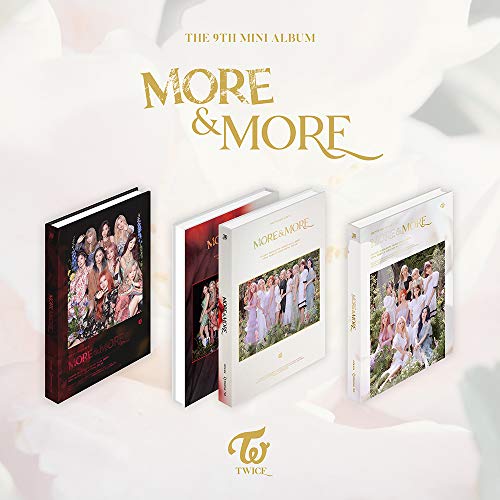JYP ENTERTAINMENT Twice - More & More (9th Mini Album) Album+Extra Photocards Set (A+B+C ver. Set) von JYP Entertainment