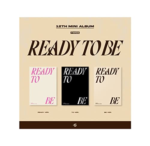 TWICE - READY TO BE (12th Mini Album) CD+Pre-Order Benefit+Folded Poster (READY+TO+BE ver. SET) von JYP Entertainment