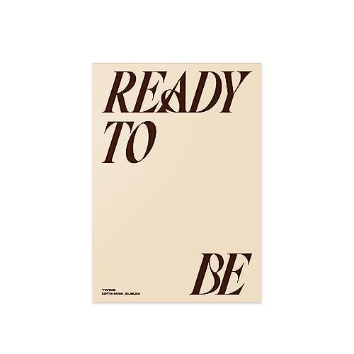 TWICE - READY TO BE 12th Mini Album+Pre-Order Benefit+Folded Poster (BE ver. / CD Only, No Poster) von JYP Entertainment