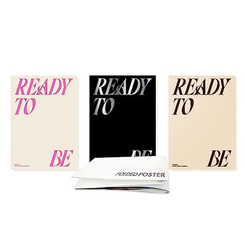 TWICE - READY TO BE 12th Mini Album+Pre-Order Benefit+Folded Poster (READY+TO+BE ver. SET, 3 Folded Posters) von JYP Entertainment