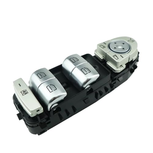 Elektrischer Hauptfensterschalter Für Benz Für C Klasse W205 S205 C180 C200 C220 C250 C300 C450 Auto Fensterheber-Taste Steuerschalter(Black) von JYUTDW