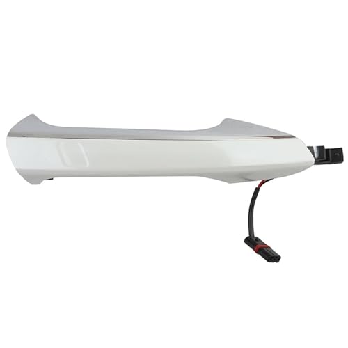 JYUTDW 2047601370 Für Benz Für W218 CLS300 CLS350 W212 E200 E250 E300 W166 GLS450 GL500 Auto Außen Äußere Tür Griff TüRgriff Griff AußEn(White,Front Left) von JYUTDW