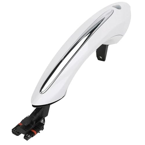JYUTDW Auto AußEn TüRgriff Für 5 7 Serie F07 F10 F11 F01 F02 520 525 530 535 51217231931 Auto Außerhalb Außentür Griff Set(White,FL Front Left Side) von JYUTDW
