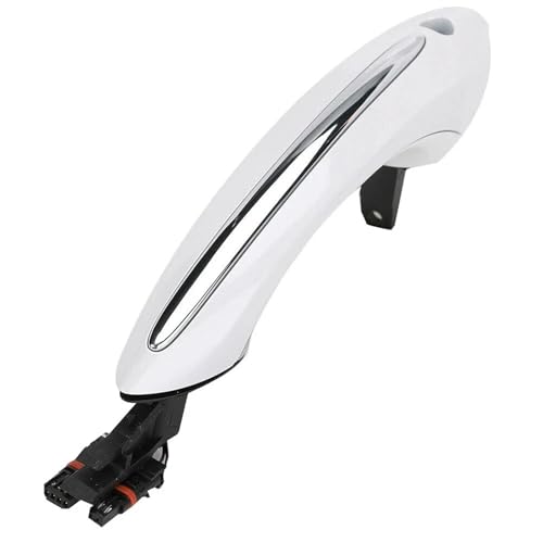 JYUTDW Auto AußEn TüRgriff Für 5 7 Series F01 F02 F06 F10 520i 525d 528i 530d 530i Auto Außentürgriff Set(White,FR Front Right Side) von JYUTDW