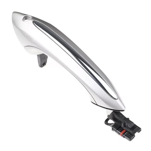 JYUTDW Auto AußEntüRgriff Für 5 7 Serie F01 F02 F06 F10 520d 520i 525d 528i 530d 530i Auto Türgriff Seite Äußere(White,FL Front Left Side) von JYUTDW