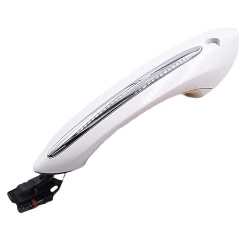 JYUTDW Auto AußEntüRgriff Für F07 F10 F06 F11 F01 F03 F04 51217231931 51217231932 5121723193 5121723194 Auto Außerhalb Tür Griff(Pearl White,Rear right) von JYUTDW