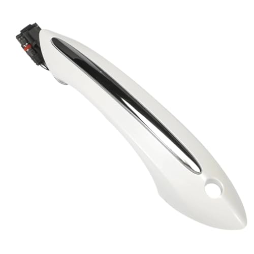 JYUTDW Auto TüRgriff Aussen 51217231931 512173163 Für 5 6 7 Serie F07 F10 F11 F01 F02 520 525 530 535 Auto Außentür Griff Außerhalb(White,Rear Right) von JYUTDW