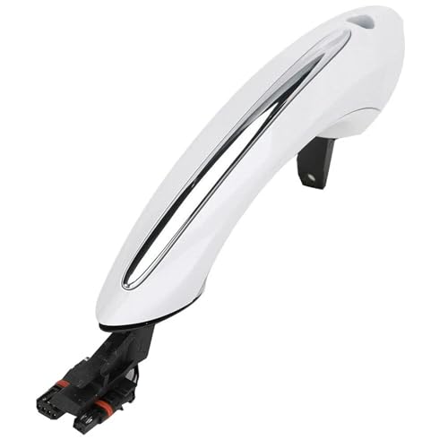 JYUTDW Auto TüRgriff Aussen Für 5 7 Serie F07 F10 F11 F01 F02 520 525 530 535 51217231931 Auto Außerhalb Tür Griff(White,Rear Left (RL)) von JYUTDW
