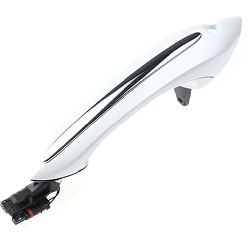 JYUTDW Auto TüRgriff-Ersatzkit 51217231932 51217231933 51217231934 Für F07 F10 F06 F11 F01 F03 F04 Auto Außerhalb Außentür Griff(White,RL Rear Left Side) von JYUTDW