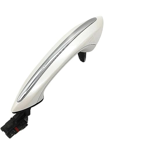 JYUTDW Auto TüRgriff-Ersatzkit Für F10 70 F06 F11 F01 F03 F04 5 6 7 Serie Auto Tür Außen Äußere Griff(Rear Left white) von JYUTDW