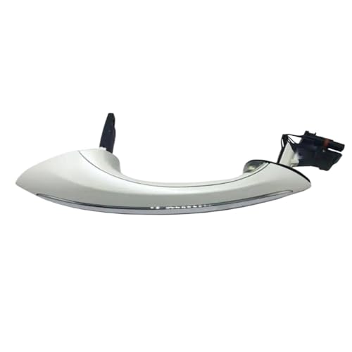 JYUTDW Für 5 7 Serie F01 F02 F06 F10 520d 520i 525d 528i 530d 530i Auto Außerhalb Tür Griff TüRgriff Griff AußEn(White,Front left) von JYUTDW